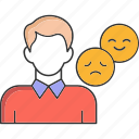 man, with, emoji, guy, male, happy