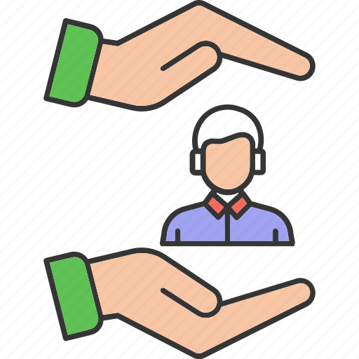 People, safetyhelp, hand, protect, security, concept icon - Download on Iconfinder