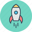 campaign, launch, missile, product, release, rocket, startup