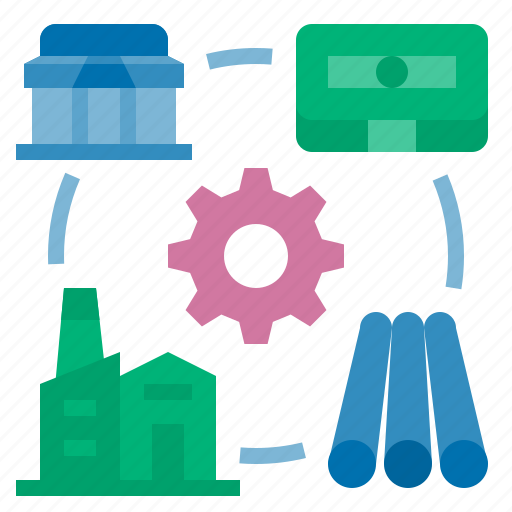 Management, manufacture, producing, business process, critical business process icon - Download on Iconfinder