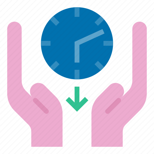 Clock, time, reduce time, save time, time management icon - Download on Iconfinder
