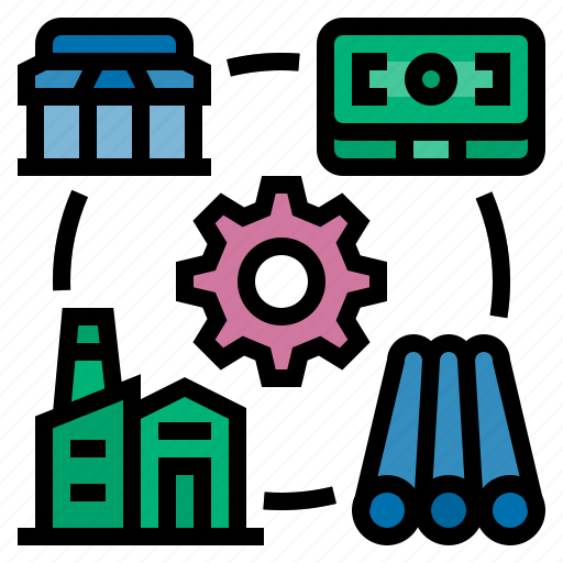Management, manufacture, producing, business process, critical business process icon - Download on Iconfinder