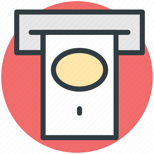 Atm, atm withdrawal, cash withdrawal, dollar, transaction icon - Download on Iconfinder
