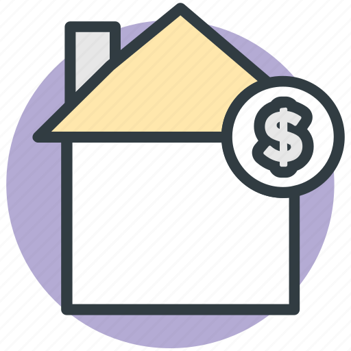 Dollar, home, house, house for sale, property icon - Download on Iconfinder