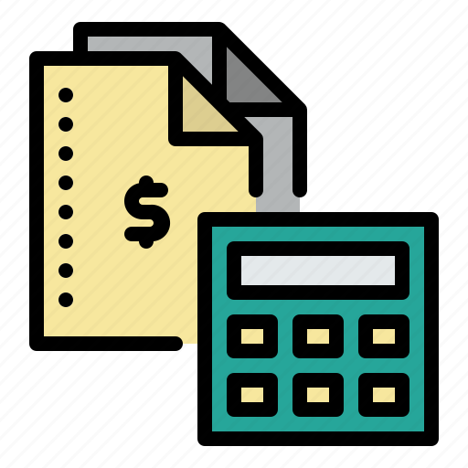 Accounting, banking, calculator, report, savings icon - Download on Iconfinder