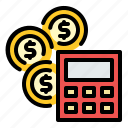 budget, calculator, coin, cost, finance, money