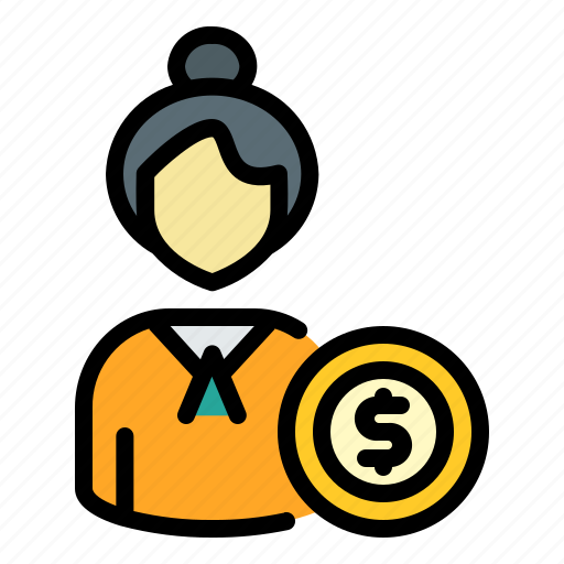 Avatar, business, investor, profit, user, woman icon - Download on Iconfinder