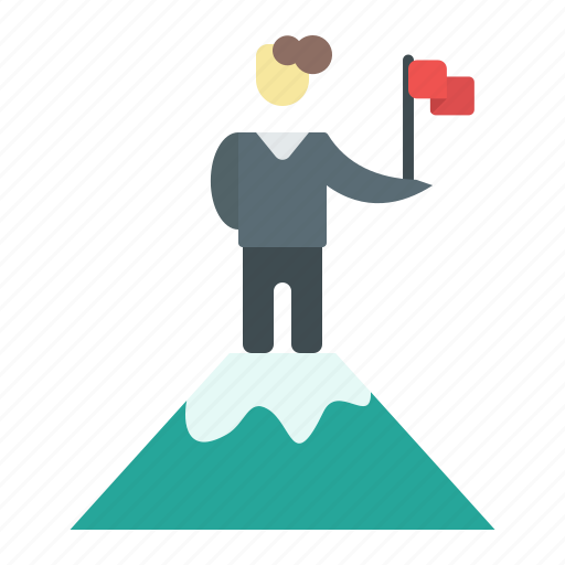 Achievement, change, experience, goal, mountain, success, work icon - Download on Iconfinder