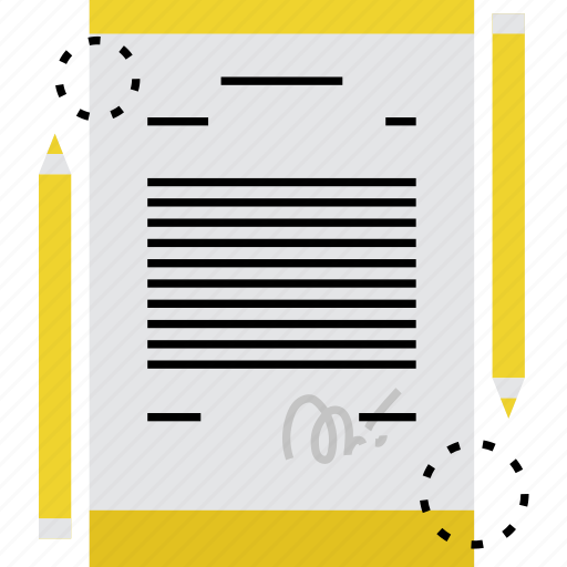 Contract, doc, document, letter, paper, sheet, signing icon - Download on Iconfinder
