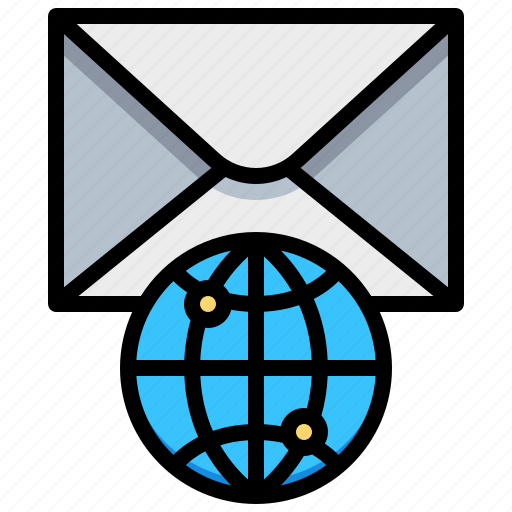 Contact, earth, global, letter, mail, world icon - Download on Iconfinder
