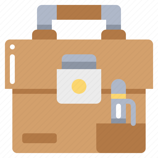 Bag, briefcase, businesspen, equipment, essential, tool icon - Download on Iconfinder