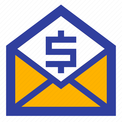 Business, dollar, email, letter, mail, mesage, fees icon - Download on Iconfinder