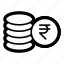 coins, currency, finance, money, rupee, coin, financial 