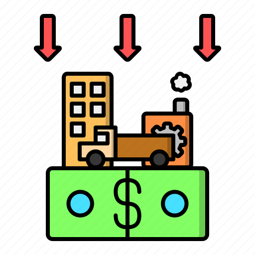 Asset, business, depreciation, finance, money icon - Download on Iconfinder