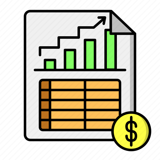 Earnings, finance, income, profit, statement icon - Download on Iconfinder