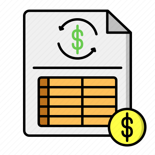 Cash, finance, flow, report, statement icon - Download on Iconfinder