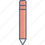 pen, pencil, write 