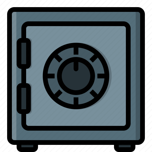 Bank, banking, business, finance, safe, secure icon - Download on Iconfinder