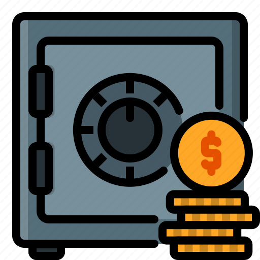 Account, business, deposit, finance, money, safe, saving icon - Download on Iconfinder