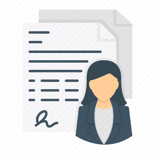 Business, curriculum, cv, finance, job, resume, woman icon - Download on Iconfinder