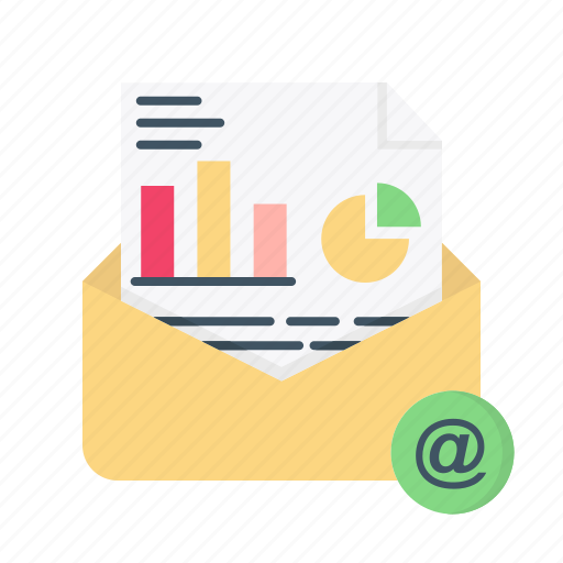 Business, chart, email, finance, message, report icon - Download on Iconfinder