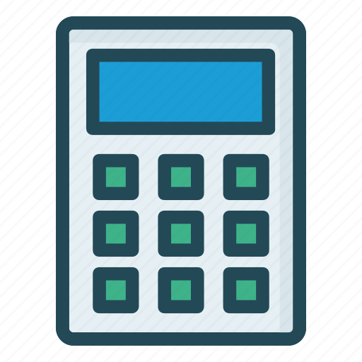 Accounting, calculating, calculator, education, mathematics icon - Download on Iconfinder