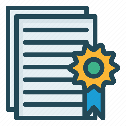 Achievement, degree, diploma, document, files icon - Download on Iconfinder