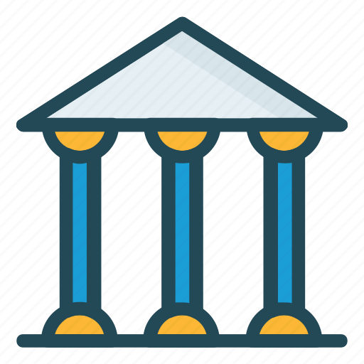 Bank, building, court, estate, real icon - Download on Iconfinder