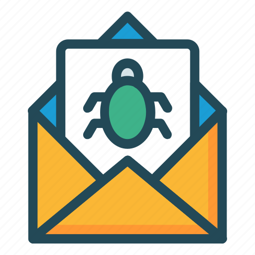 Bug, mail, malware, thread, virus icon - Download on Iconfinder