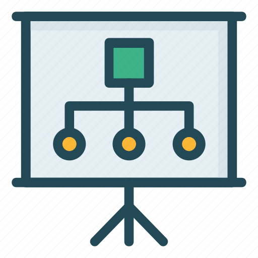 Board, diagram, hierarchy, presentation, structure icon - Download on Iconfinder