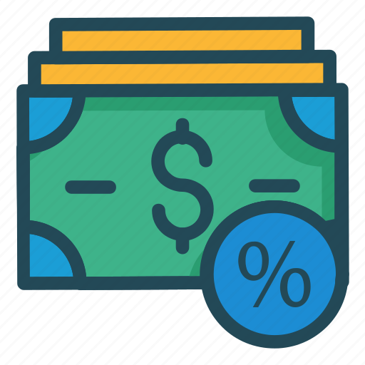 Cash, discount, dollar, finance, money icon - Download on Iconfinder