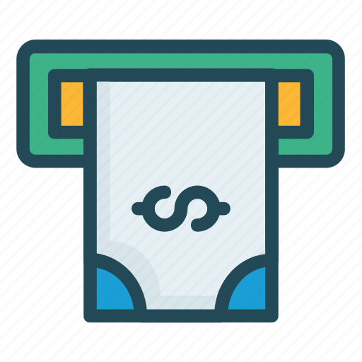 Atm, cash, dollar, money, withdraw icon - Download on Iconfinder