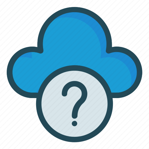 Cloud, help, question, server, storage icon - Download on Iconfinder