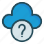 cloud, help, question, server, storage 