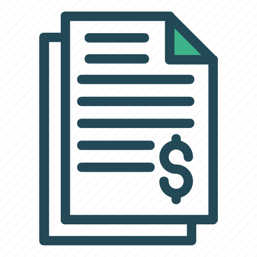 Bill, document, invoice, receipt, sheet icon - Download on Iconfinder