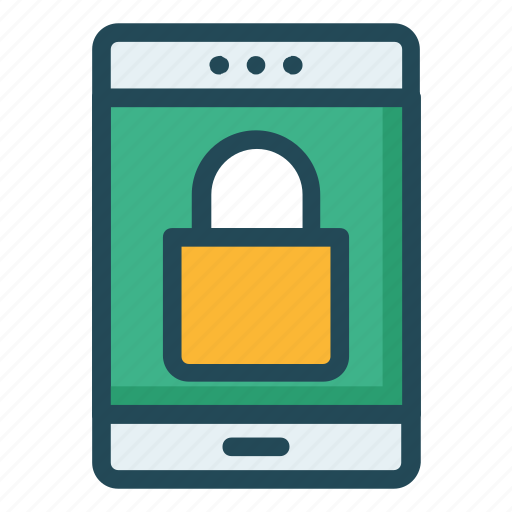 Lock, mobile, protection, safety, secure icon - Download on Iconfinder