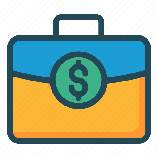 Bag, briefcase, cash, money, portfolio icon - Download on Iconfinder