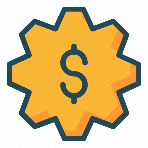 Configure, dollar, gear, money, setting icon - Download on Iconfinder