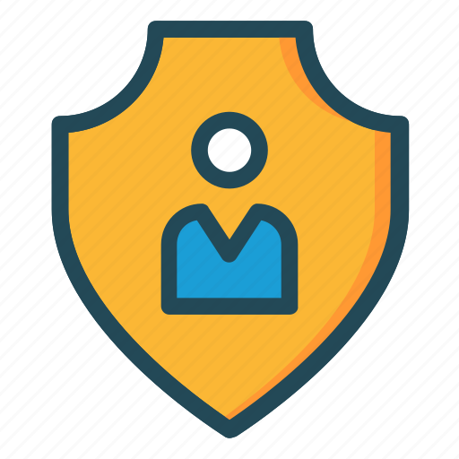 Account, protection, secure, shield, user icon - Download on Iconfinder