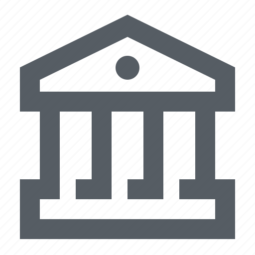 Bank, building, government, museum, university icon - Download on Iconfinder