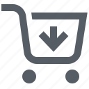 buy, cart, commerce, download, e, shopping