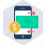 alert, app, currency, mobile, money, notification 