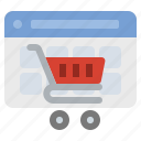 cart, ecommerce, online, shopping