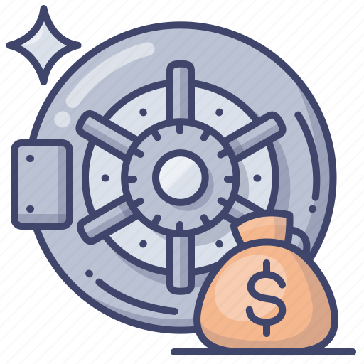 Bank, deposit, safe, vault icon - Download on Iconfinder