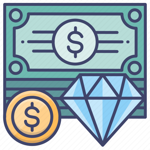 Fortune, money, property, value icon - Download on Iconfinder