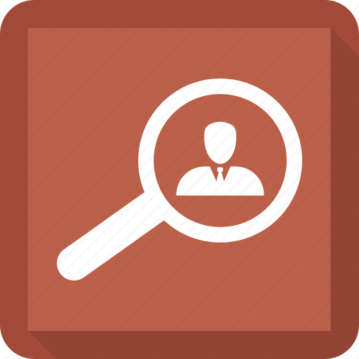 Magnifying, man, search, user icon - Download on Iconfinder