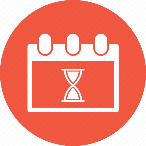 Calendar, month, sandwatch, schedule, time icon - Download on Iconfinder