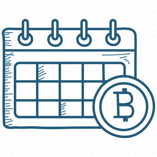 Bitcoin, calendar, date icon - Download on Iconfinder
