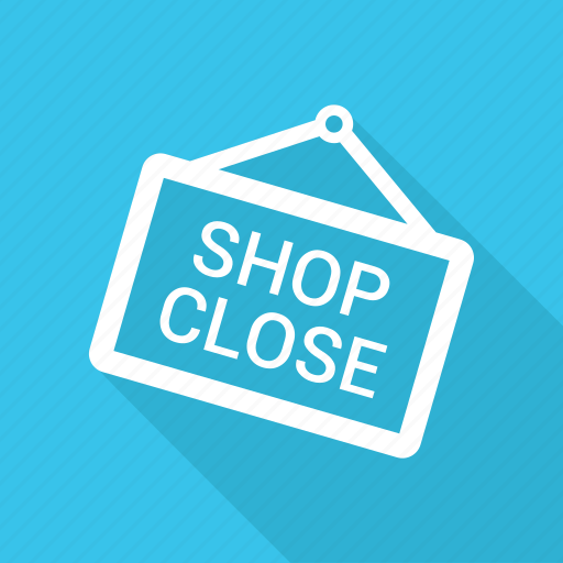 Board, close, close sign, shop, sign icon - Download on Iconfinder