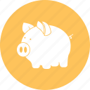 bank, money, piggy, saving 